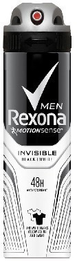 Rexona Motion Sense Men Dezodorant spray Invisible Black & White 150ml
