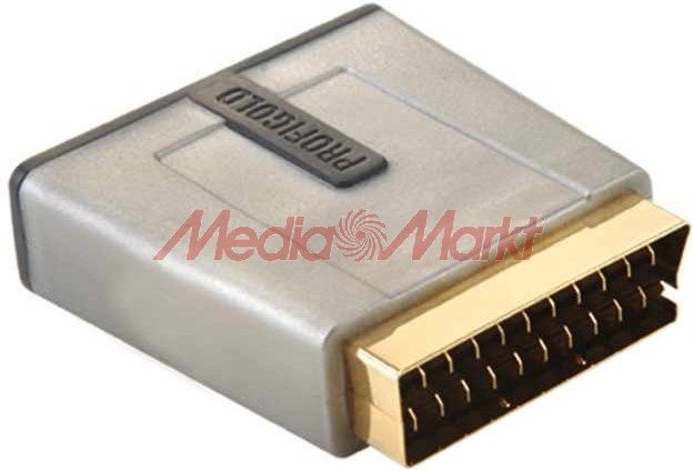 Profigold Adapter WT SCART - 3 x GN RCA (component) PROD730