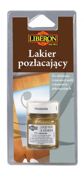 Liberon Lakier poz$314acaj$315cy z$316oto 30 ml