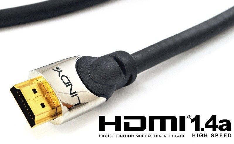 Lindy Kabel HDMI-HDMI 1.4a High Speed Cat2 Ethernet, 3D 41404 -5 m