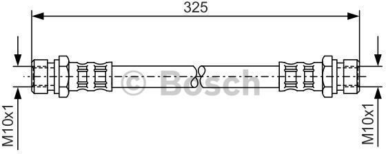 Bosch Przewód hamulcowy elastyczny 1 987 476 177