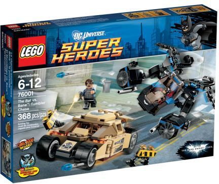LEGO Super Heroes Nietoperz kontra Banea Pościg w Tumblerze 76001