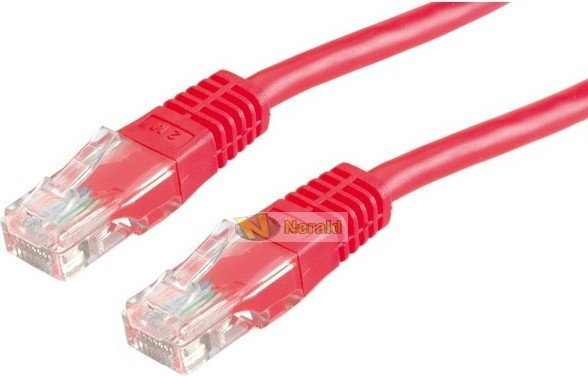 Value Patchcord UTP Cat.6 5m czerwony 21.99.1561