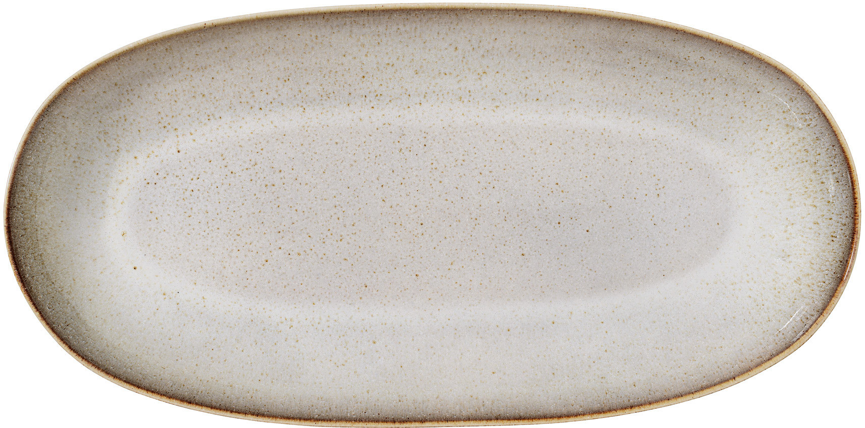 Bloomingville Półmisek Sandrine jasnoszary 42 cm