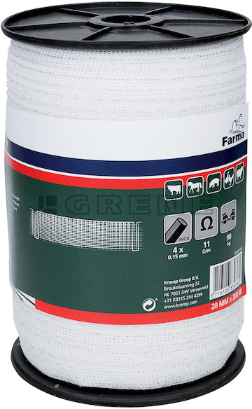 Farma Taśma 20mm 200m 4x0,15 SS)