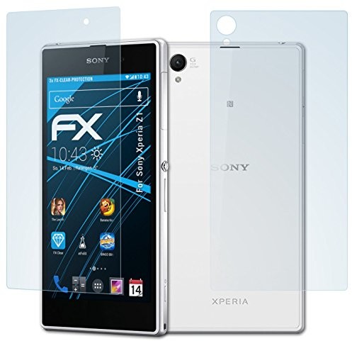 Sony atFoliX folia ochronna na wyświetlacz do telefonu smartfonów i telefonu Xperia Z SERII X.SMART czuwa i zegarki z serii Devices, Xperia Z1