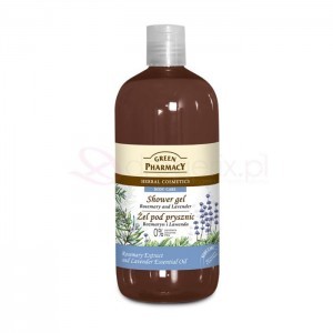 Green Pharmacy Rozmaryn i Lawenda 500 ml - Ĺźel pod prysznic