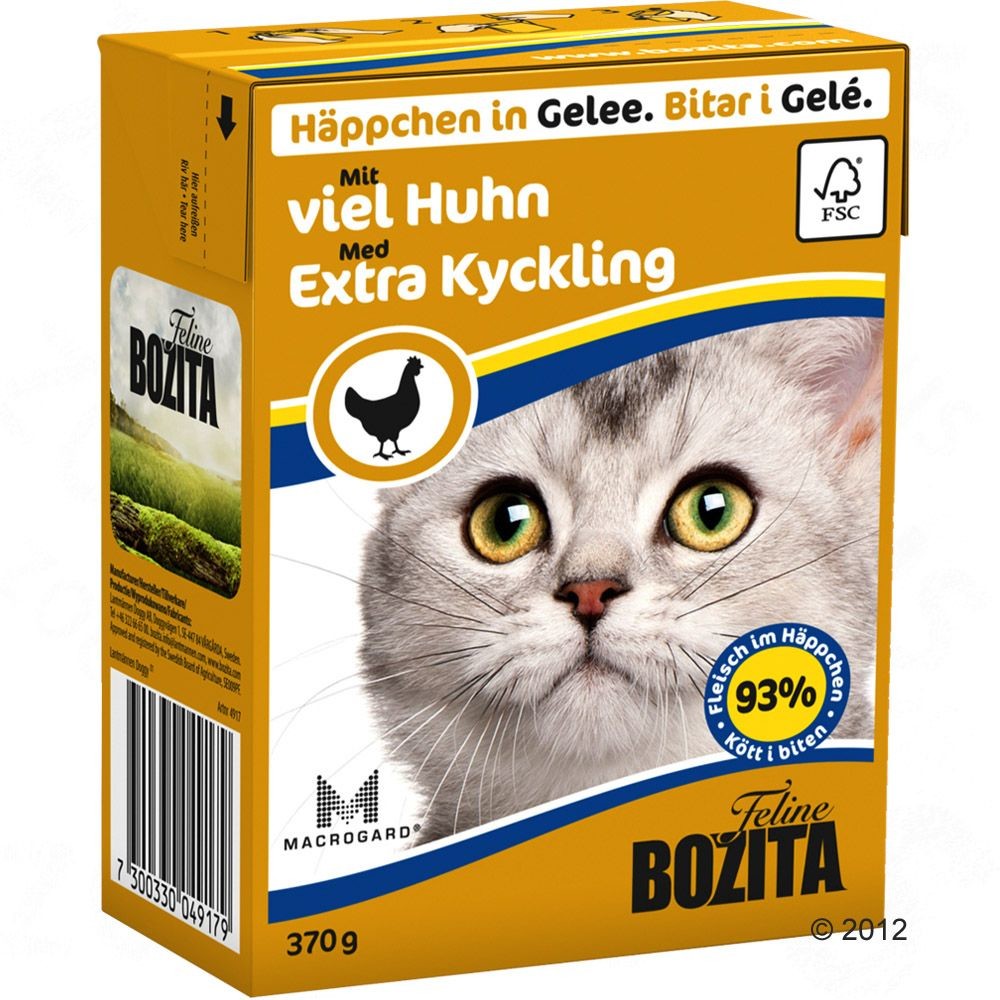 Bozita Zestaw w galarecie, 16 x 370 g - Jagnięcina