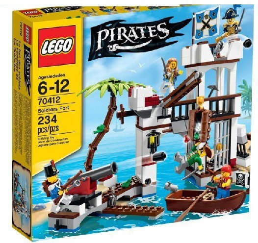 LEGO Pirates Żołnierska forteca 70412