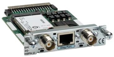 Cisco 3.5G EHWIC (Non-US) HSPA/UMTS 850/900/1900/2100MHz SMS/GPS EHWIC-3G-HSPA-U (EHWIC-3G-HSPA-U=)