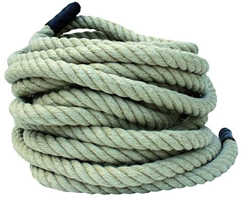 WildeSeile Dziki Liny Lina Do Treningu Oryginalne Lina Treningowa, Beżowy, 20 M (WS01-420_Kunsthanf_20 m)