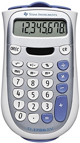 TEXAS INSTRUMENTS TI-1706sv kalkulator Srebrny medalion wzornictwo TI-1706SV