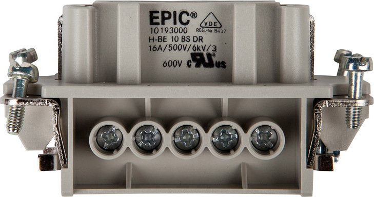 LappKabel Wkład Złącze przemysłowego EPIC H-BE 10 BS, żeński (10193000)