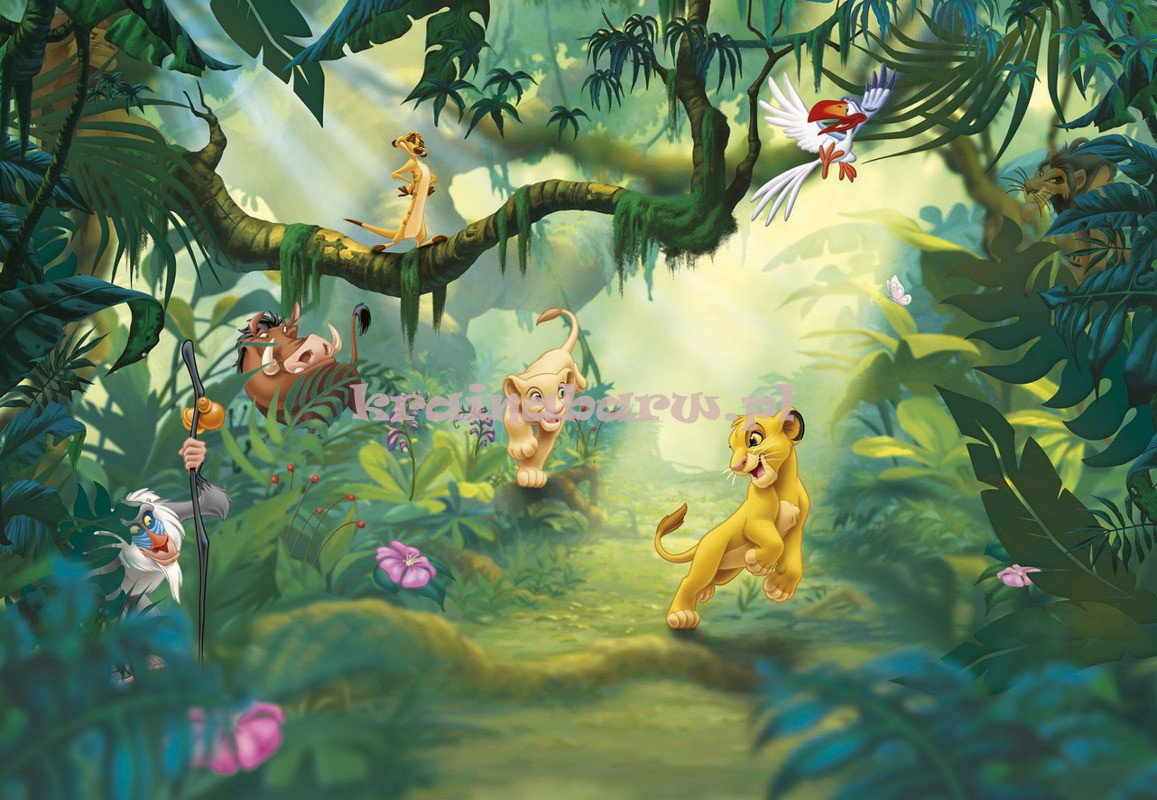 Komar Fototapeta 8-475 Lion King Jungle