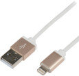 Logilink Kabel USB USB A/Lightnin,1 m, Złoty UA0198