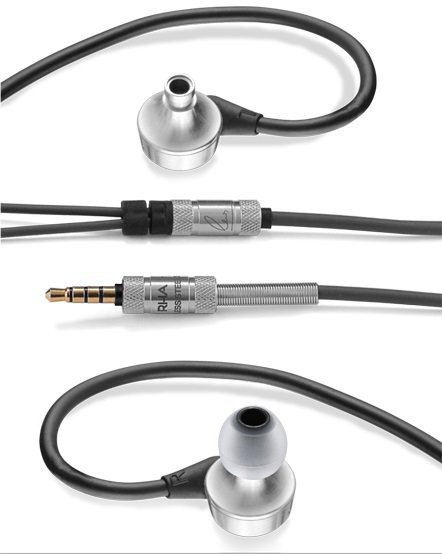 RHA MA750I czarno-srebrne