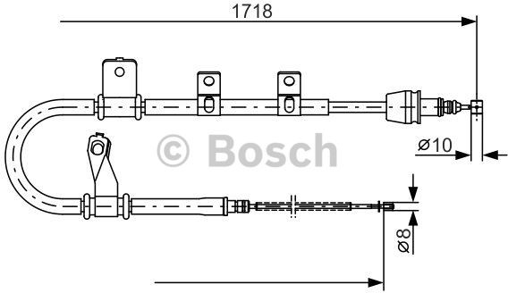 BOSCH Linka hamulcowa prawa, 1 987 482 075 - Bezpłatny zwrot do 30 dni, największy wybór produktów. 1987482075