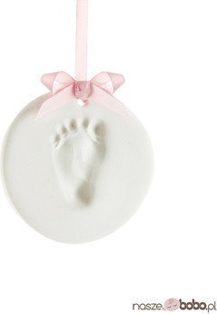 Pearhead Babyprints Hanging Keepsake- Odcisk dłoni lub stopki-zawieszka ornament