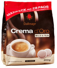 Dallmayr Crema dOro Mild & Fein Pads 28 szt.