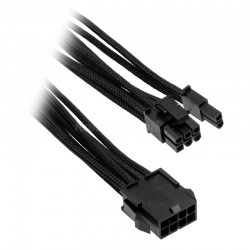 PHANTEKS przedłużacz oplatany 6+2-pin PCIe 500mm czarny (PH-CB8V_BK)