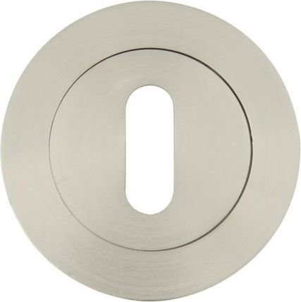 Domino Rozeta okrągła POD KLUCZ NOVA KOLOR NIKIEL LAKIER Szyld NOVA M9 BB