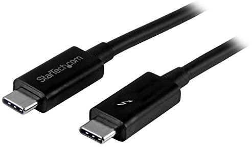 StarTech . com tblt3 mm2 m  Thunderbolt 3 A przewód USB-C (2 m, 40 Gbps) Czarny