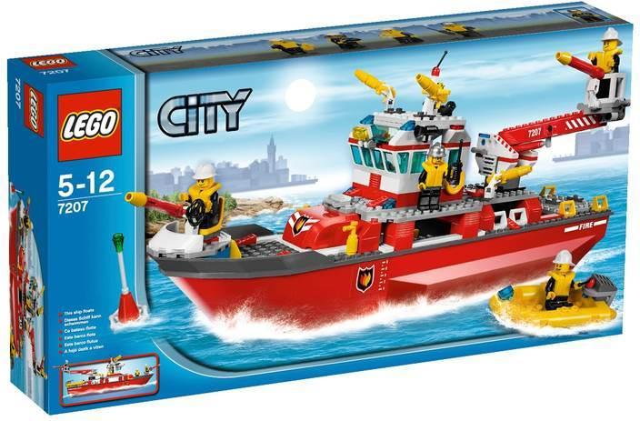 LEGO CITY - Łódź straży pożarnej 7207