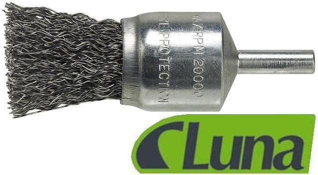 LUNA Szczotka pędzlowa z falistych drutów stalowych, do lżejszych prac, 26 mm (2 (201520202)
