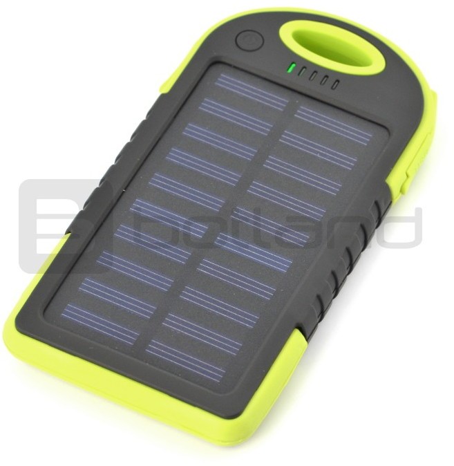 Esperanza Solar Sun 5200mAh Czarno-zielony (EMP109KG)