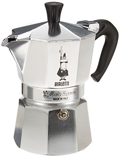 Bialetti Moka Express zaparzacz do espresso (na 3 filiżanki) 06799
