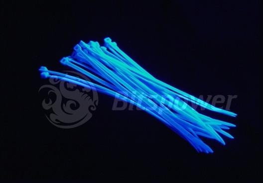 Opaski Bitspower na kable 120mm 20 szt - UV niebieskie BP-UVCT-1