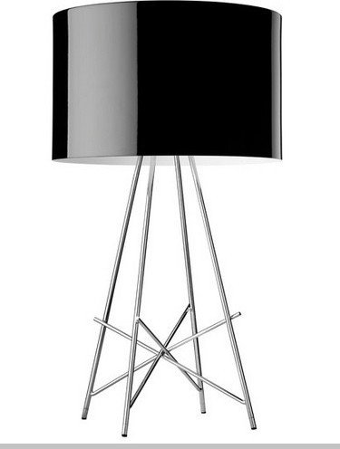 Flos RAY T Lampa stołowa Czarny F5911030