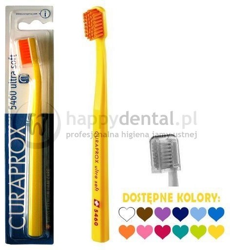 Curaden CS 5460 BLISTER Ultra Soft - wyjątkowa szczoteczka do zębów (12