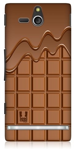 Sony Head Case Designs twarda osłona na telefon Xperia U ST25i, motyw Czekolada tablica