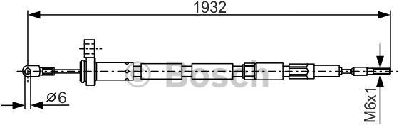 BOSCH Linka hamulcowa, 1 987 477 346 - Bezpłatny zwrot do 30 dni, największy wybór produktów. 1987477346
