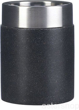 Ridder kubek z konglomeratu STONE Black 22010110