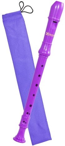 Recorder Workshop 301 sopran flet prosty, fioletowy 301PU