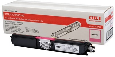 OKI Toner OKI C110 C130N MC160N Magenta 2,5k) 44250722 44250722
