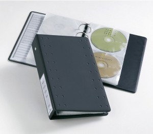 Durable CD INDEX, Etui z kieszeniami na 20 CD, antracytowy