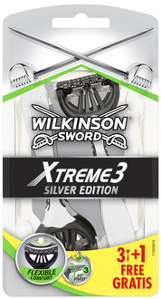Wilkinson XTREME3 SILVER EDITION 3+1 SZT zakupy dla domu i biura 7004746C