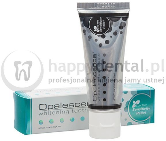 Ultradent OPALESCENCE  SENSITIVE Relief 28g (MAŁA)- wybielająca pasta do zębów z fluorem, o świeżym, miętowym smaku - NOWOŚĆ!!!