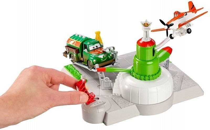 Mattel Stacja Zatankuj I Leć Samoloty Planes BFM40