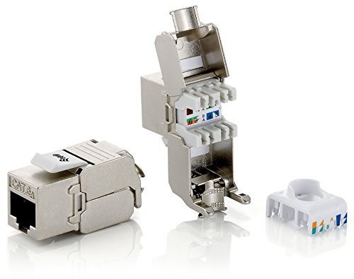 Equip 767221 ekranowany Keystone Jack (zestaw 8 szt.) 4015867176528