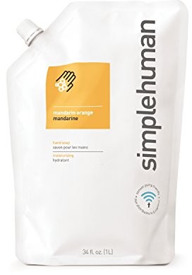 simplehuman Simplehuman mydło w płynie, opakowanie uzupełniające, stymuluje równowagę wilgoci, pomarańczowy, 1 opakowanie CT1019