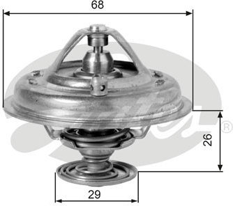 GATES Termostat, żrodek chłodzący TH10078G1