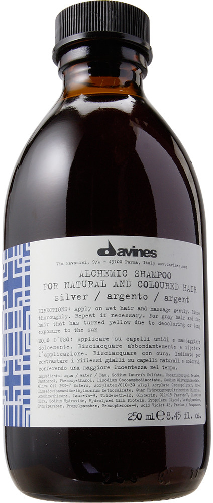 Davines Alchemic Silver szampon do włosów blond i siwych 280ml