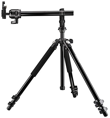 Mantona fotografii makro zestawie łącznie z tripod Scout MAX i bransoletka w postaci wykładziny przycinanej 20382