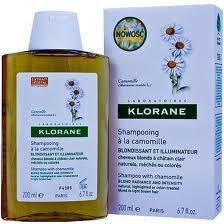 Klorane szampon do włosów na bazie wyciągu z rumianku 200ml