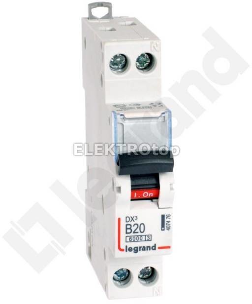 Legrand 407476 WYŁ. S301N DX3 6000A B20 1P+N