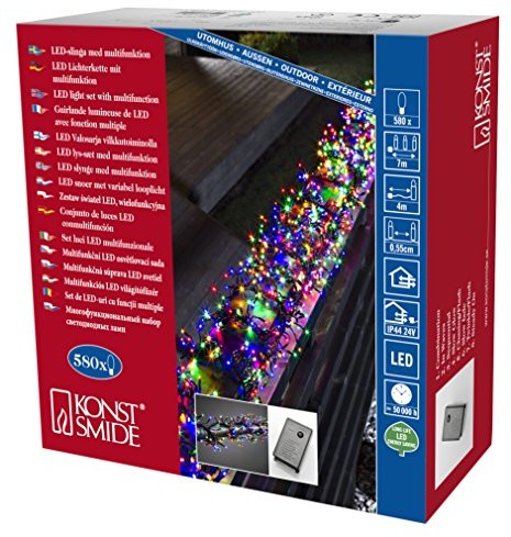 Konstsmide 3791 500 Micro LED łańcuch świetlny zewnętrzny transformator 